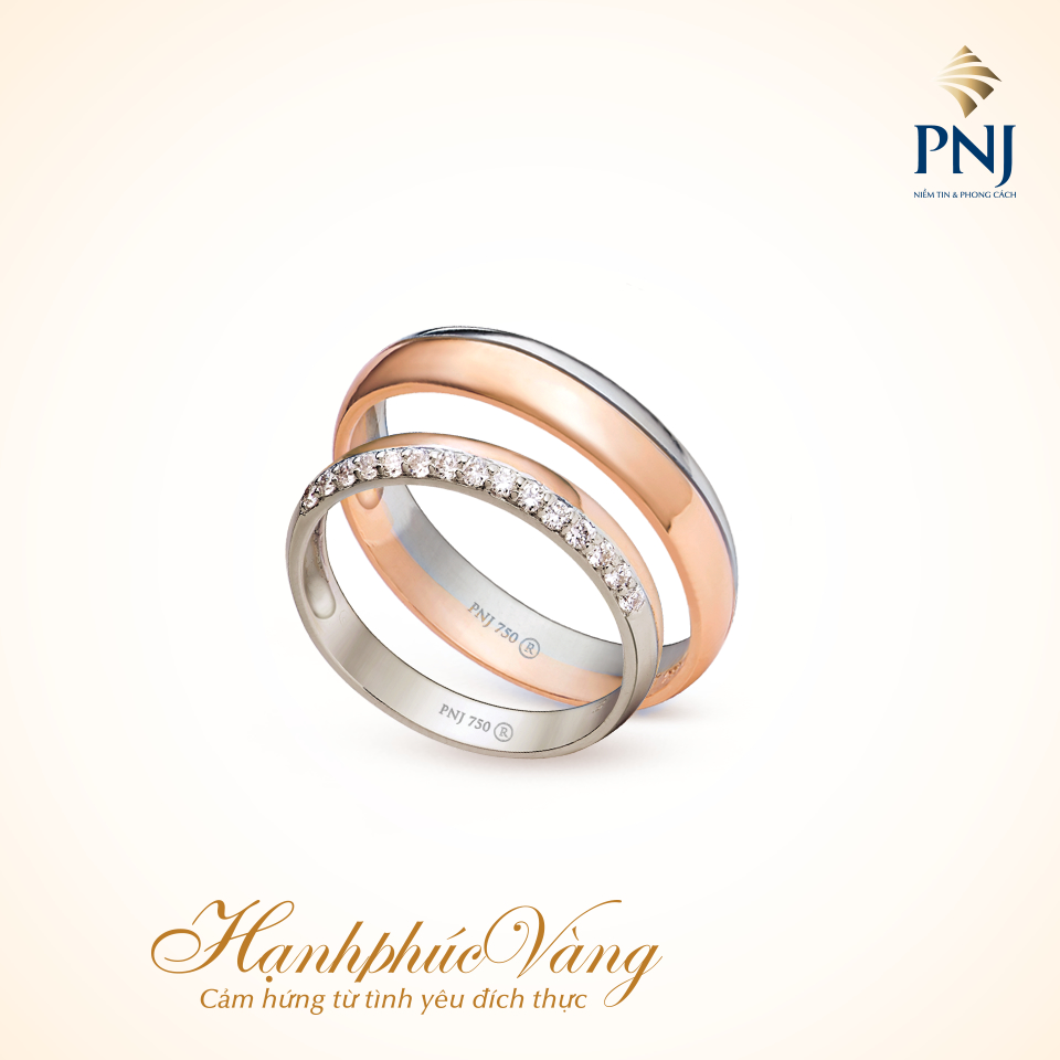 Lên kế hoạch chọn nhẫn cưới đẹp cho cặp đôi 4 Nhẫn cưới Vàng hồng ngày càng hấp dẫn bởi sự độc đáo và ý nghĩa sâu xa.