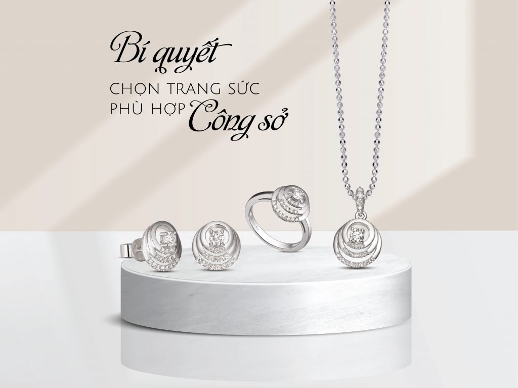 Kinh nghiệm chọn trang sức phù hợp công sở 1 Kinh nghiem chon trang suc noi cong so 1