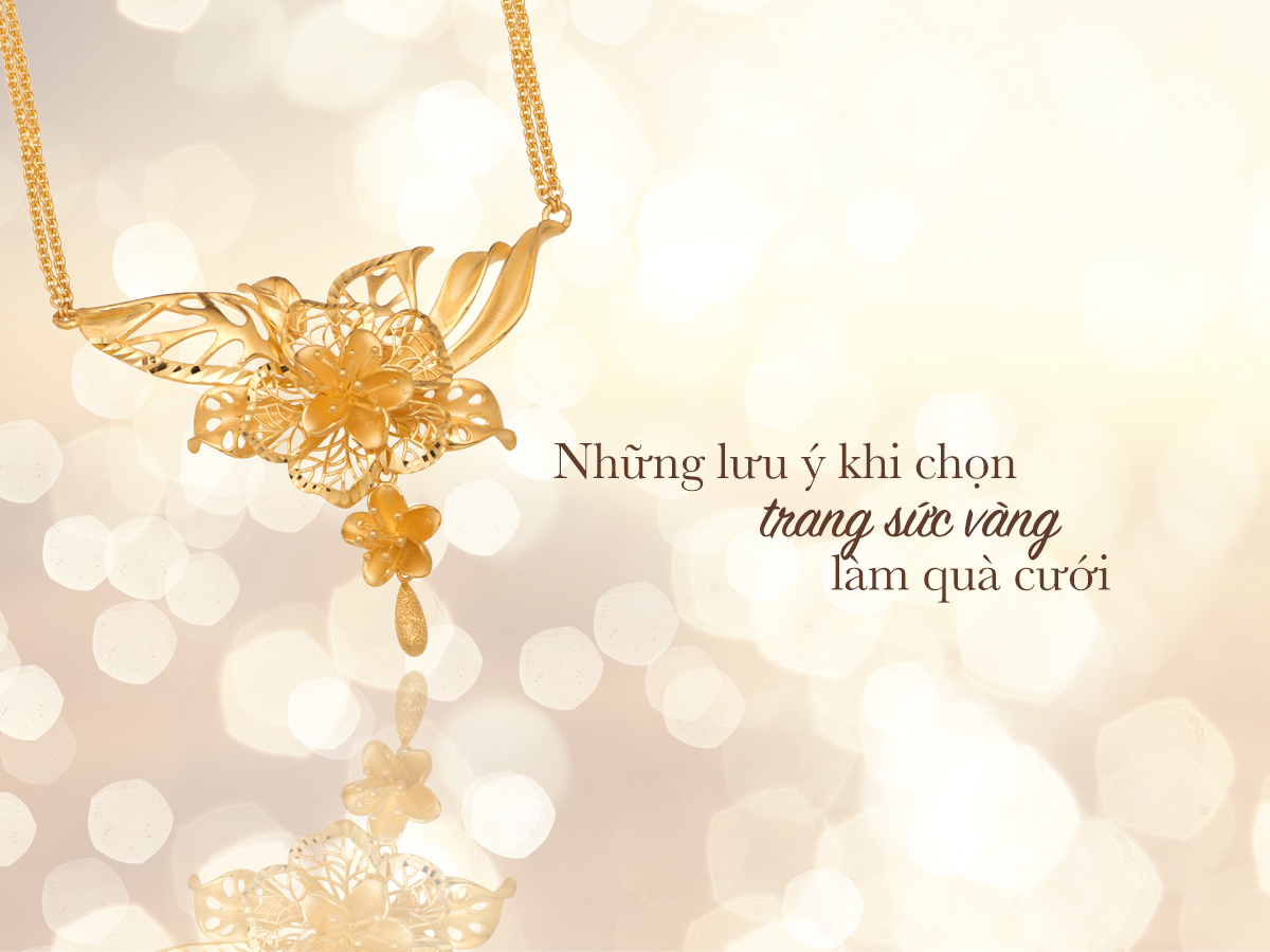 Tặng quà cưới vàng