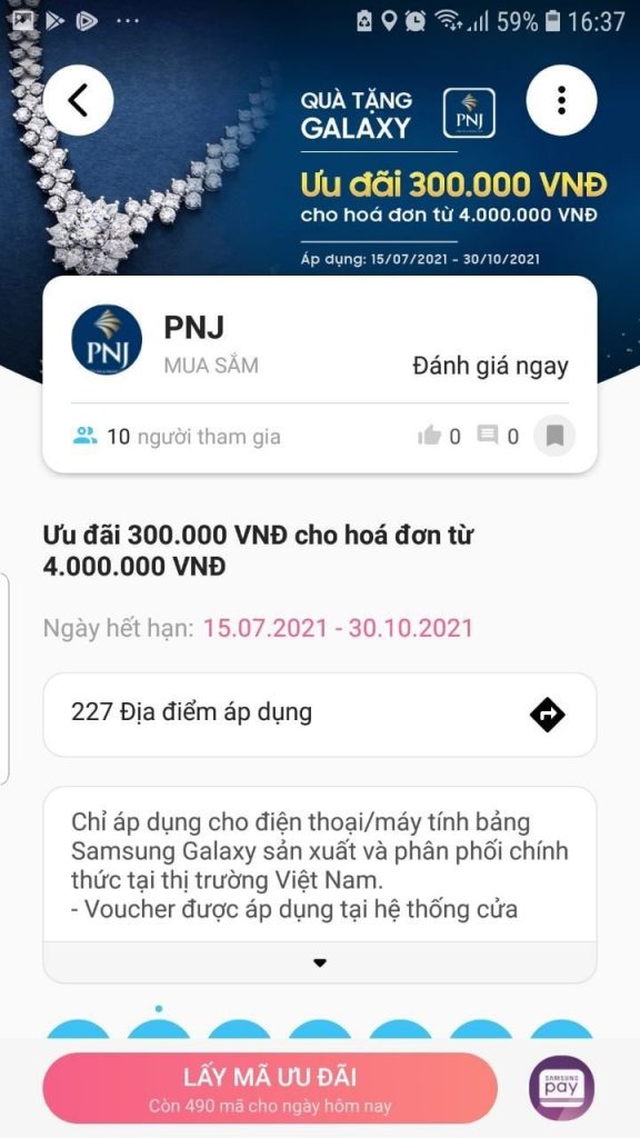 Mở Quà Tặng Galaxy, Đổi Ngay Quà "VIP" Từ PNJ 3 mo qua tang galaxy doi ngay qua vip tu pnj 03