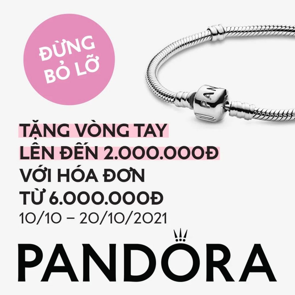 Pandora - Tháng của nàng - Ưu đãi ngập tràn dành cho khách hàng thân yêu 1 pandora thang cua nang uu dai ngap tran danh cho khach hang than yeu 01