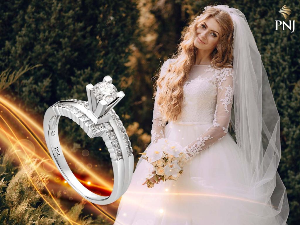 Bí quyết chọn váy và trang sức cưới cho nàng dâu mũm mĩm 3 Bi quyet chon vay va trang suc cuoi cho nang dau mum mim 2