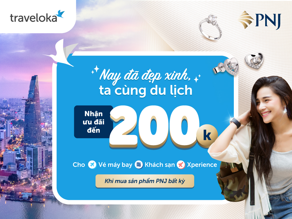 Làm điệu cùng PNJ, tặng nhiều deal du lịch! 1 lam dieu cung pnj tang nhieu deal du lich