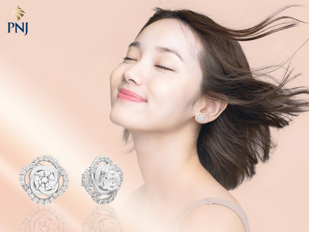 Bi quyet chon bong tai cuoi chuan cho tung kieu toc co dau 3