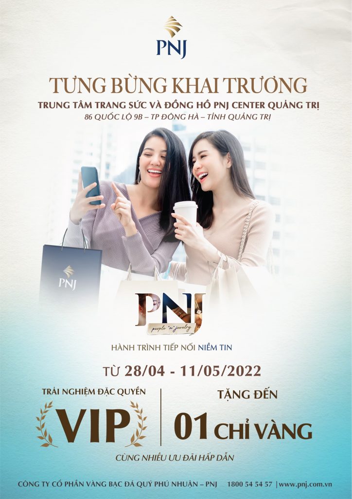 Tưng bừng ưu đãi chào đón diện mạo mới PNJ Center Quảng Trị 1 tung bung uu dai chao don dien mao moi 1