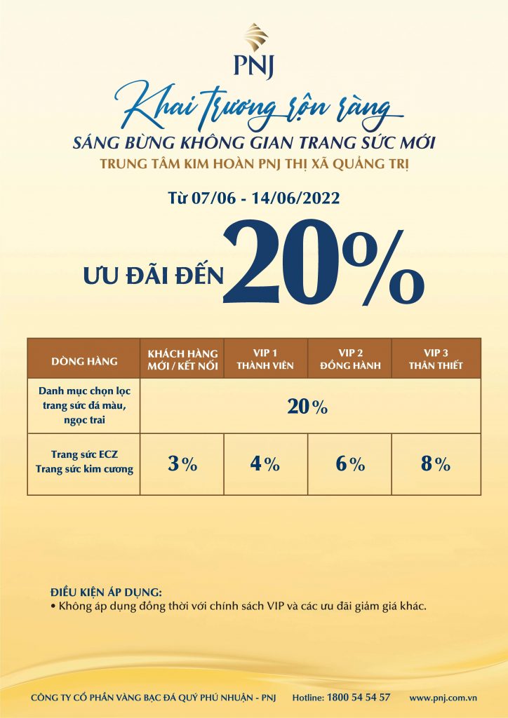 Khai trương rộn ràng, sáng bừng không gian trang sức mới 2 khai truong ron rang pnj thi xa quang tri 2