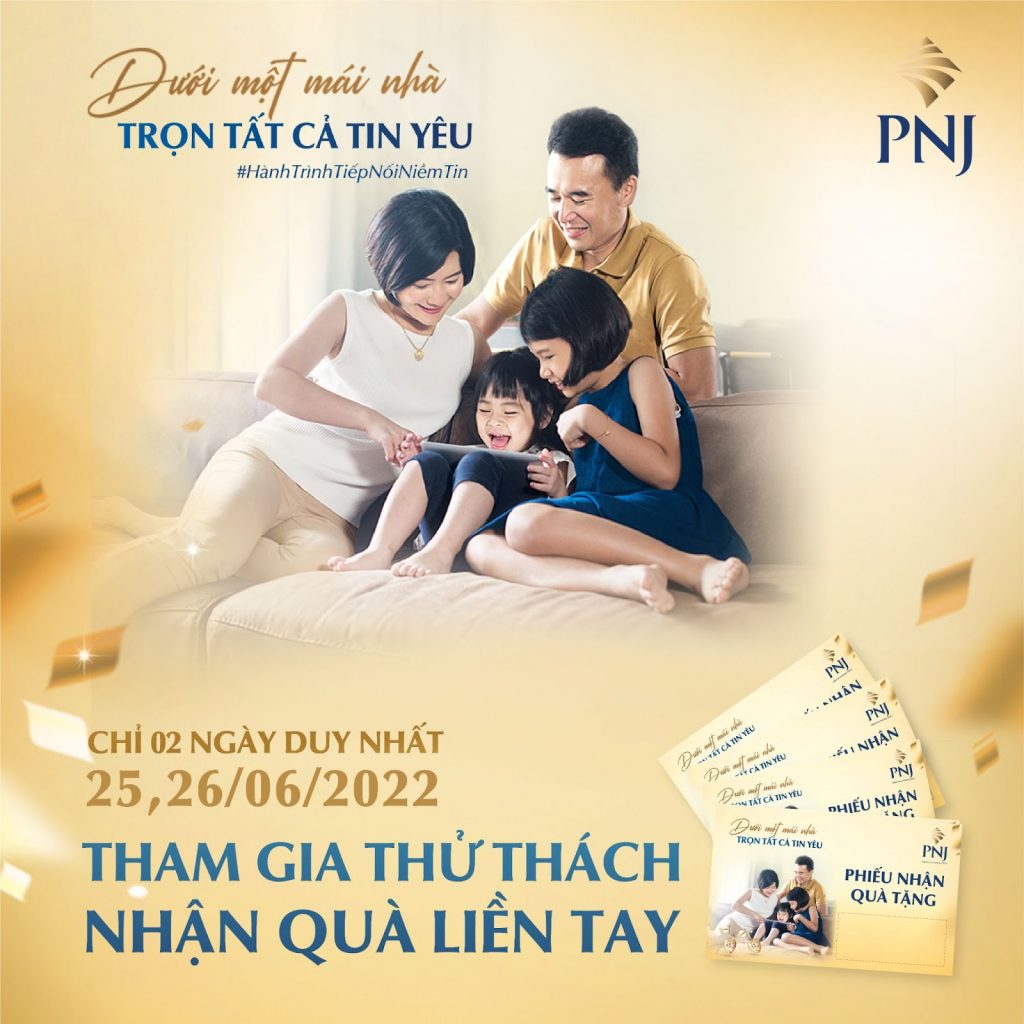 Tham gia hoạt động trải nghiệm ngày Gia Đình, nhận ưu đãi đến 1.200.000Đ từ PNJ 1 tham gia hoat dong trai nghiem ngay gia dinh nhan uu dai den 1 200 000d tu pnj