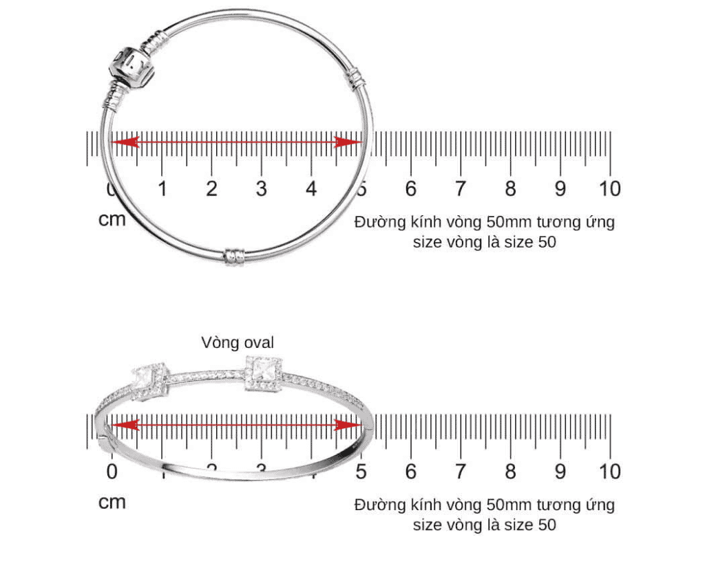Hướng dẫn đo size lắc và vòng tay - PNJ Blog