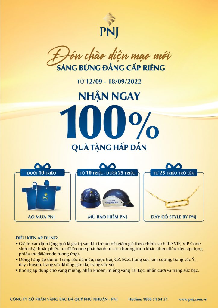 Đón chào diện mạo mới - sáng bừng đẳng cấp riêng 4 khai truong pnj new center go 04