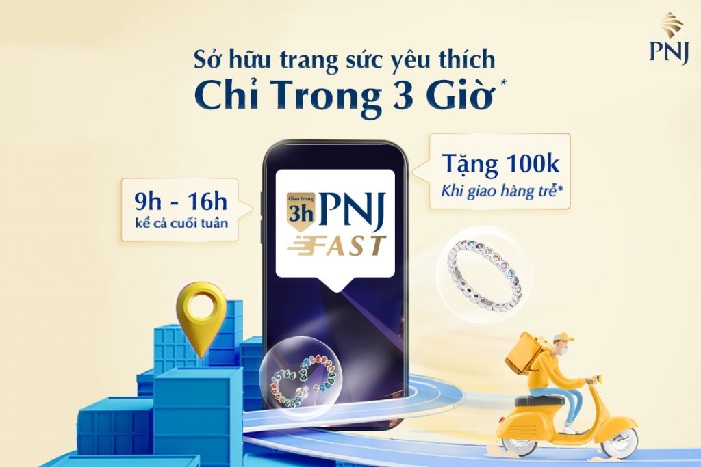 PNJFast - Đổi thay diện mạo, tạo thêm giá trị tiện lợi 1 PNJFast doi thay dien mao tao them gia tri tien loi