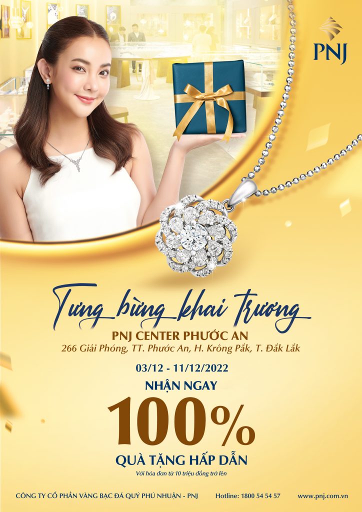 PNJ Center Phước An - Không Gian Trang Sức Hoàn Toàn Mới 1 pnj center phuoc an khong gian trang suc hoan toan moi 01