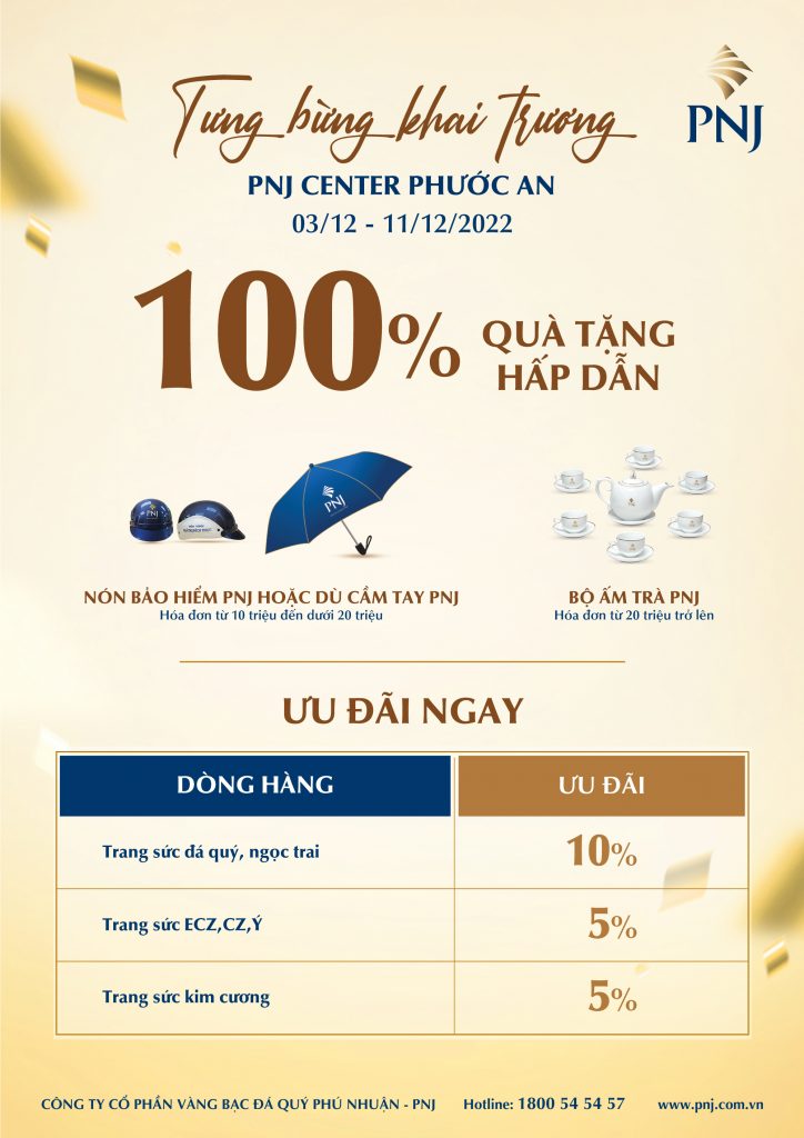 PNJ Center Phước An - Không Gian Trang Sức Hoàn Toàn Mới 2 pnj center phuoc an khong gian trang suc hoan toan moi 02