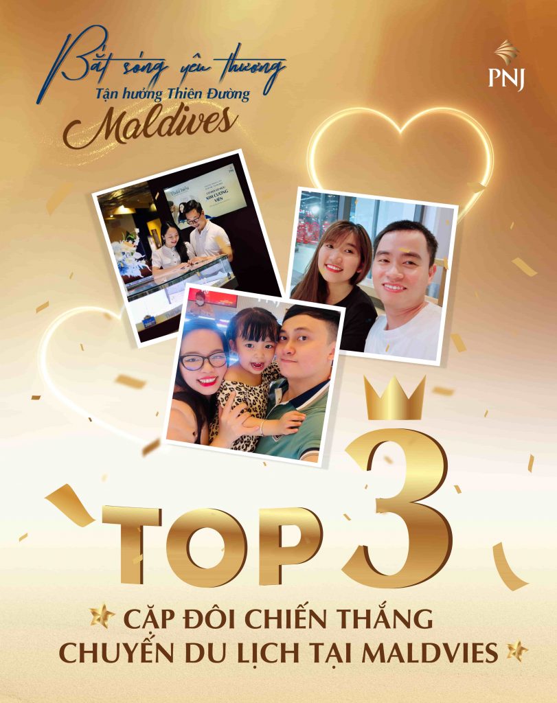 Top 03 Cặp Đôi Xuất Sắc Đạt Giải Thưởng Chuyến Đi Du Lịch Maldives 1 top 03 cap doi xuat sac dat giai thuong chuyen di du lich maldives