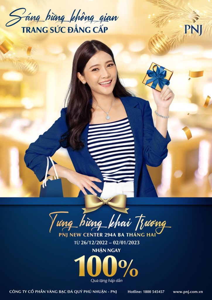 Tưng Bừng Khai Trương PNJ NEW CENTER - Sáng Bừng Không Gian Trang Sức Đẳng Cấp 1 01 KT HCM3.2