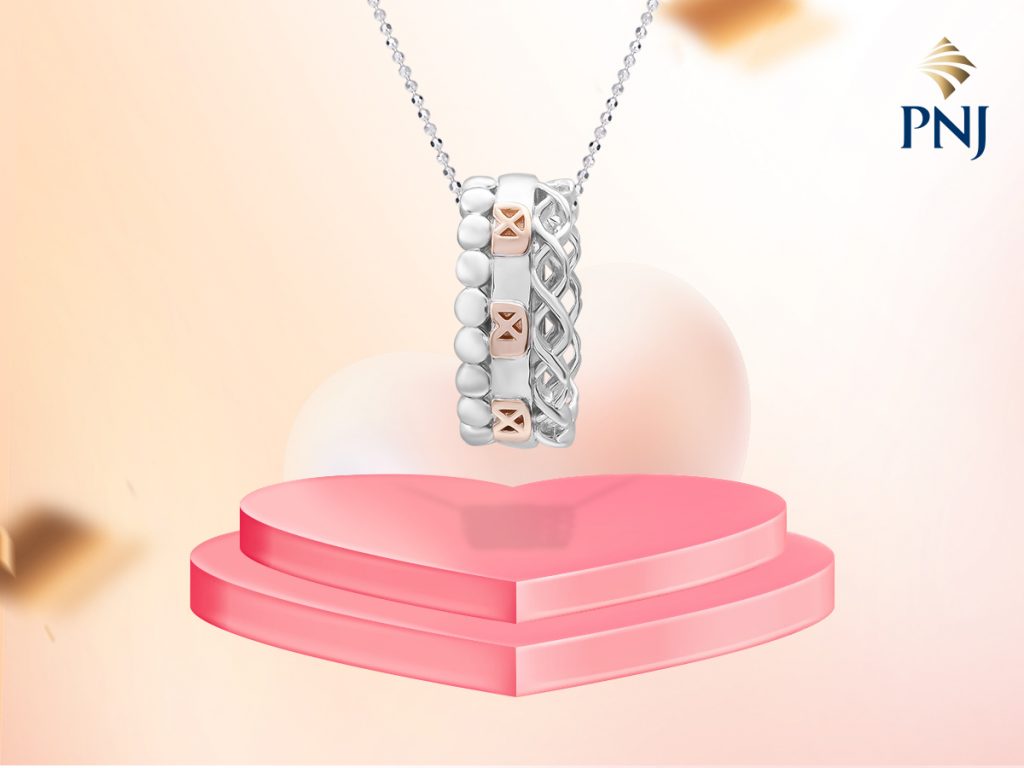 Trang sức Valentine từ PNJ Online: 1 MÓN QUÀ CHO 2 TRÁI TIM YÊU 2 Trang suc Valentine tu PNJ Online 1 MON QUA CHO 2 TRAI TIM YEU 1