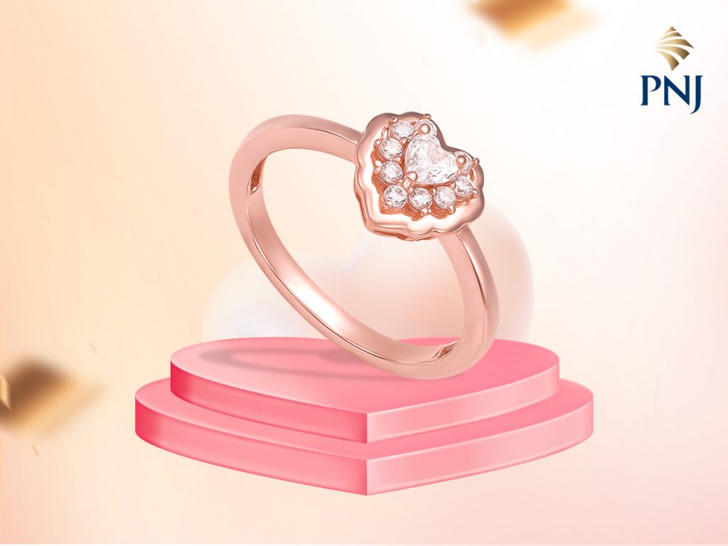 Trang sức Valentine từ PNJ Online: 1 MÓN QUÀ CHO 2 TRÁI TIM YÊU 1 Trang suc Valentine tu PNJ Online 1 MON QUA CHO 2 TRAI TIM YEU