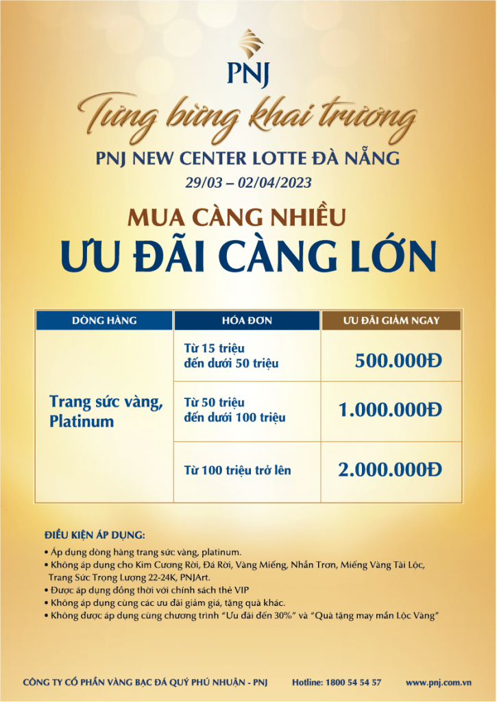 KHÔNG GIAN TRANG SỨC PNJ LOTTE ĐÀ NẴNG ĐÓN DIỆN MẠO MỚI – SÁNG BỪNG ĐẲNG CẤP RIÊNG 2 kt lotte dn 2