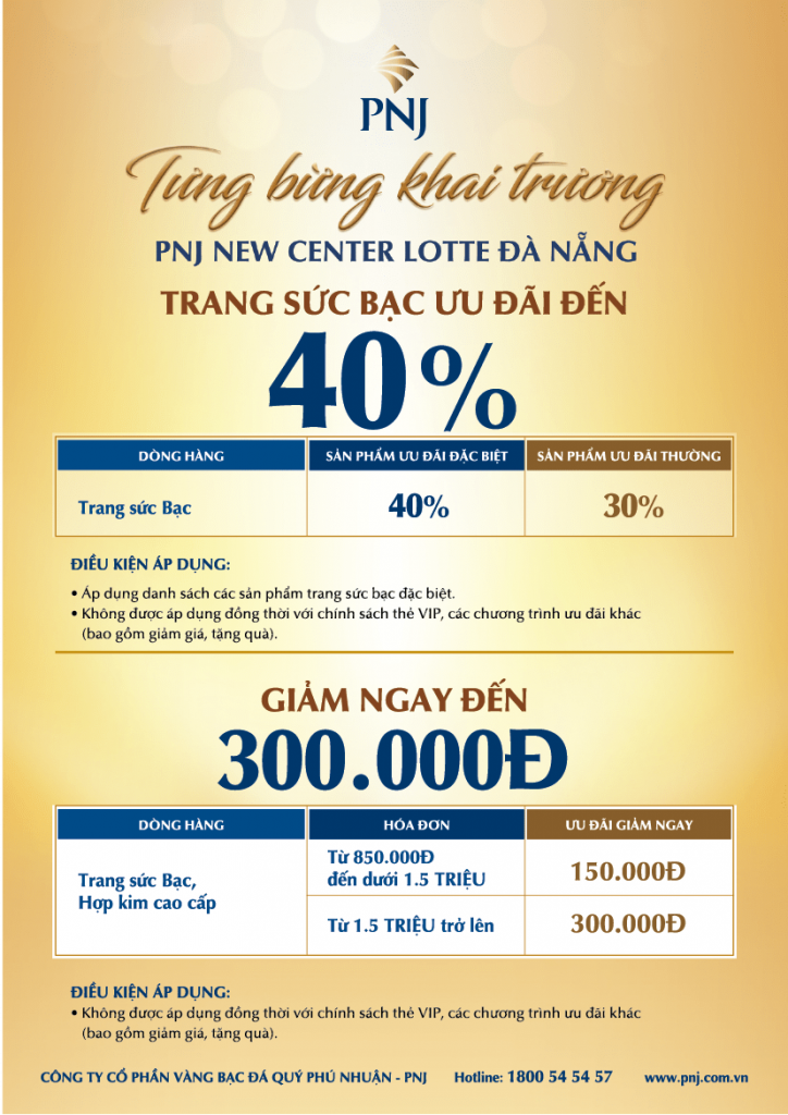 KHÔNG GIAN TRANG SỨC PNJ LOTTE ĐÀ NẴNG ĐÓN DIỆN MẠO MỚI – SÁNG BỪNG ĐẲNG CẤP RIÊNG 3 kt lotte dn 3