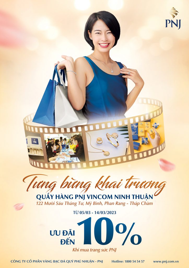 pnj tung bung uu dai mung khai truong quay hang vincom ninh thuan 1