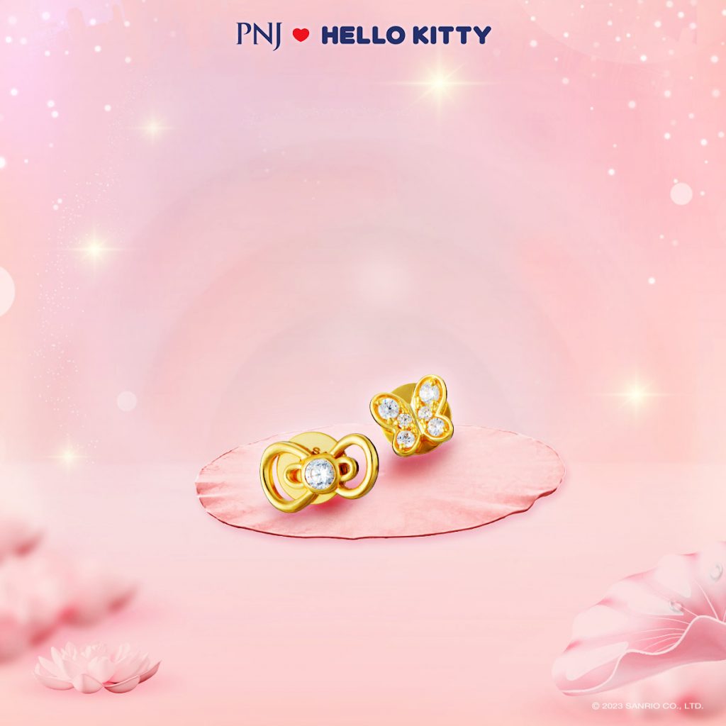 top trang suc pnj ❤️ hello kitty ban chay nhat thang 5 2023 sweety hello kitty lap lanh that yeu 5