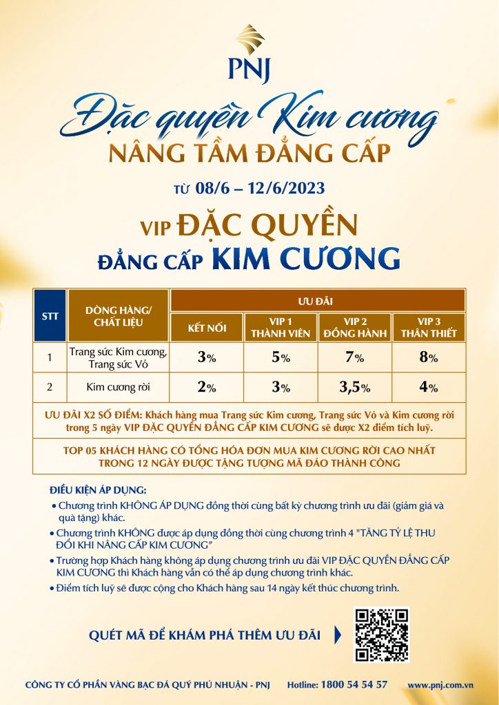 ĐẶC QUYỀN KIM CƯƠNG - NÂNG TẦM ĐẲNG CẤP 4 4