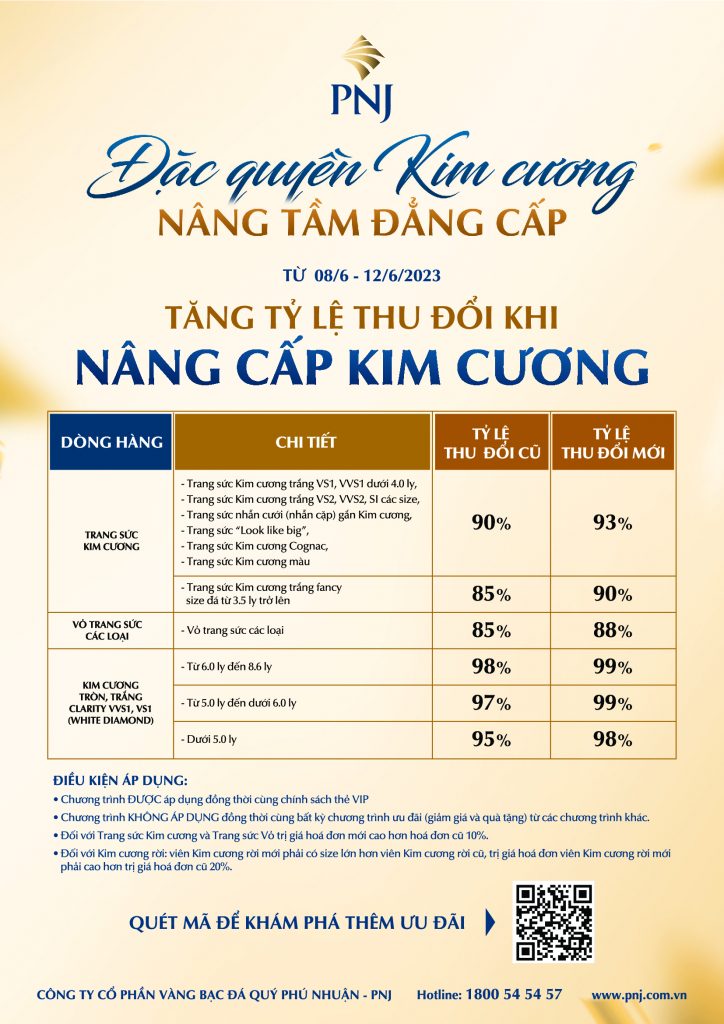 ĐẶC QUYỀN KIM CƯƠNG - NÂNG TẦM ĐẲNG CẤP 5 5