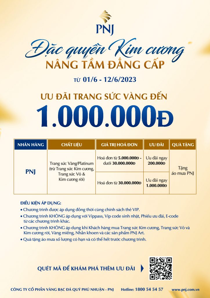 ĐẶC QUYỀN KIM CƯƠNG - NÂNG TẦM ĐẲNG CẤP 6 6