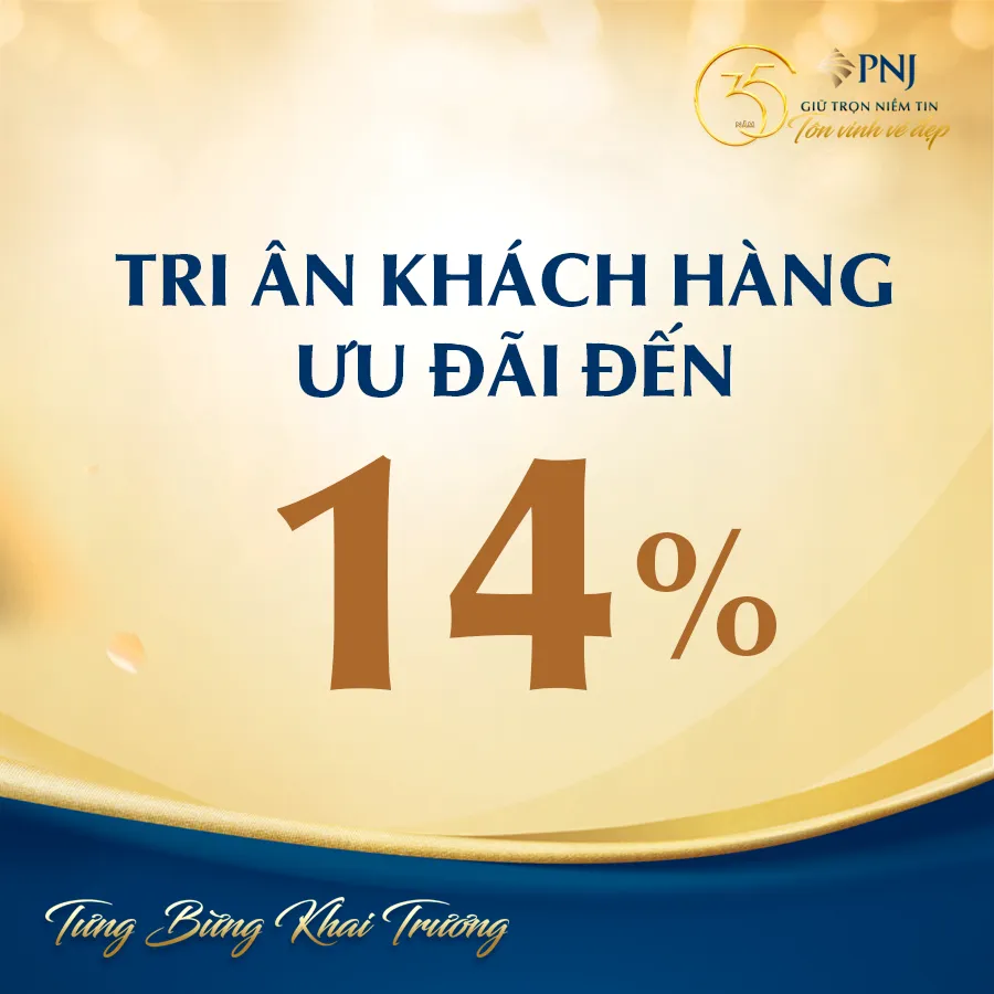TRUNG TÂM KIM HOÀN PNJ DƯƠNG NỘI, HÀ ĐÔNG, HÀ NỘI TƯNG BỪNG KHAI TRƯƠNG - RỘN RÀNG ƯU ĐÃI 5 5 3