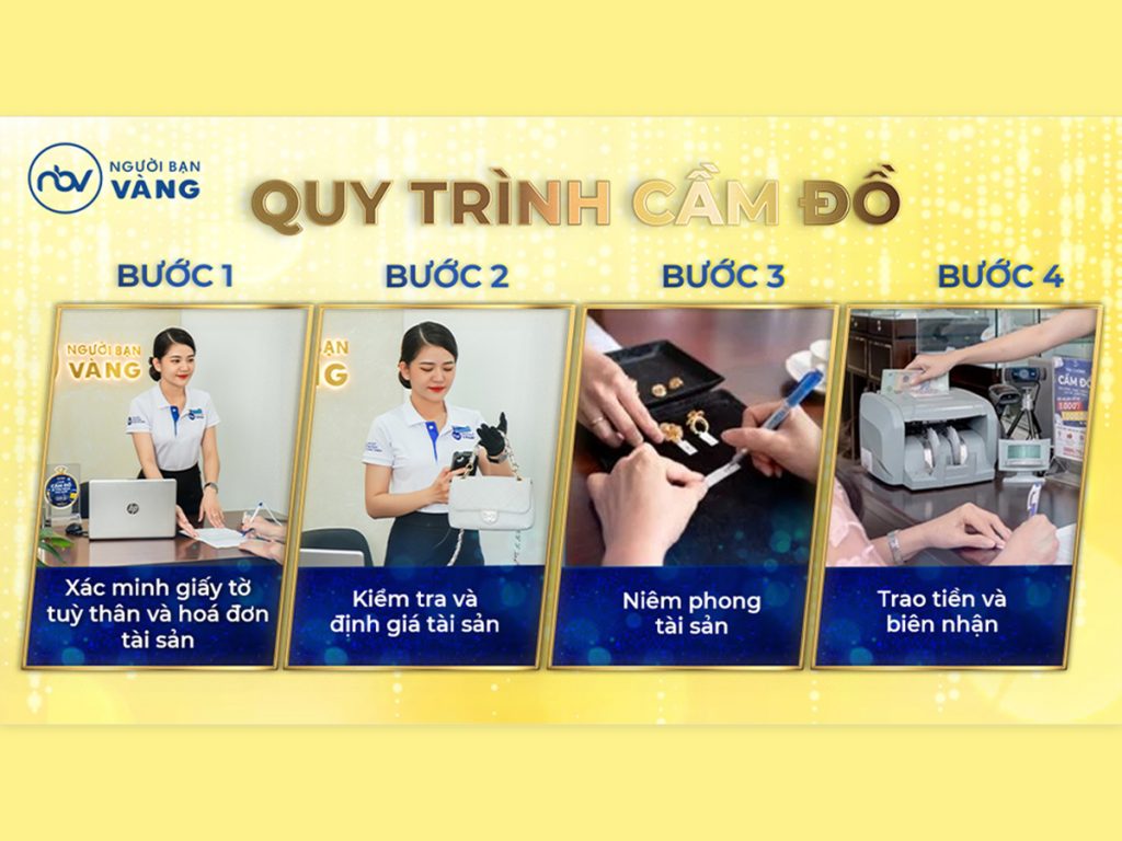 Tiệm cầm đồ Quận 7 của Người Bạn Vàng ở đâu? 2 quy trinh cam do