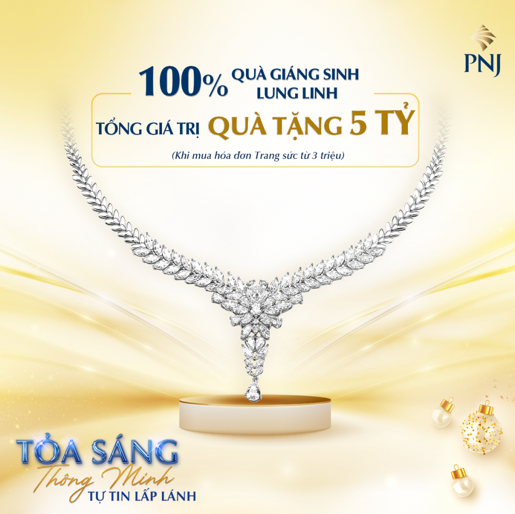 TỎA SÁNG THÔNG MINH, TỰ TIN LẤP LÁNH MÙA LỄ HỘI CÙNG PNJ 2 02