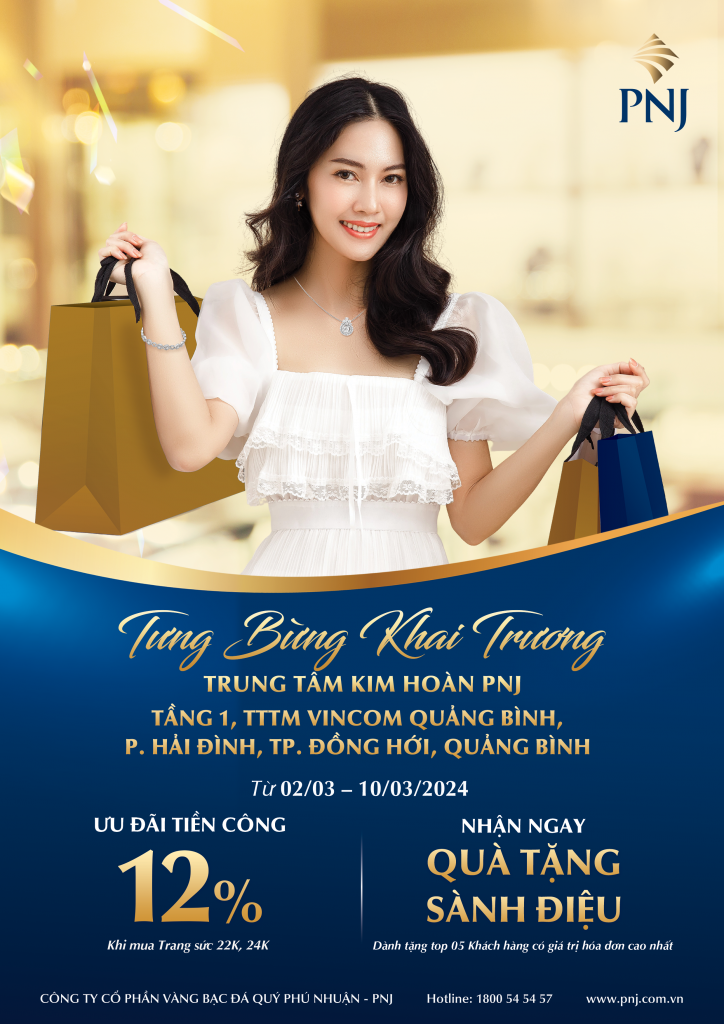 Nâng Cấp Trải Nghiệm Với Diện Mạo Mới Tại Trung Tâm Kim Hoàn PNJ Vincom Plaza Đồng Hới, Quảng Bình 1 1 1