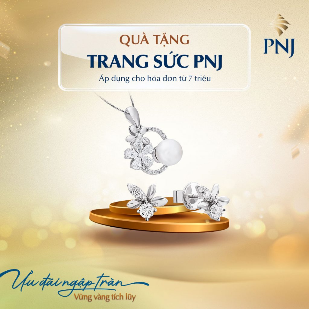 Ưu Đãi Ngập Tràn, Vững Vàng Tích Luỹ Cùng PNJ 2 2 1