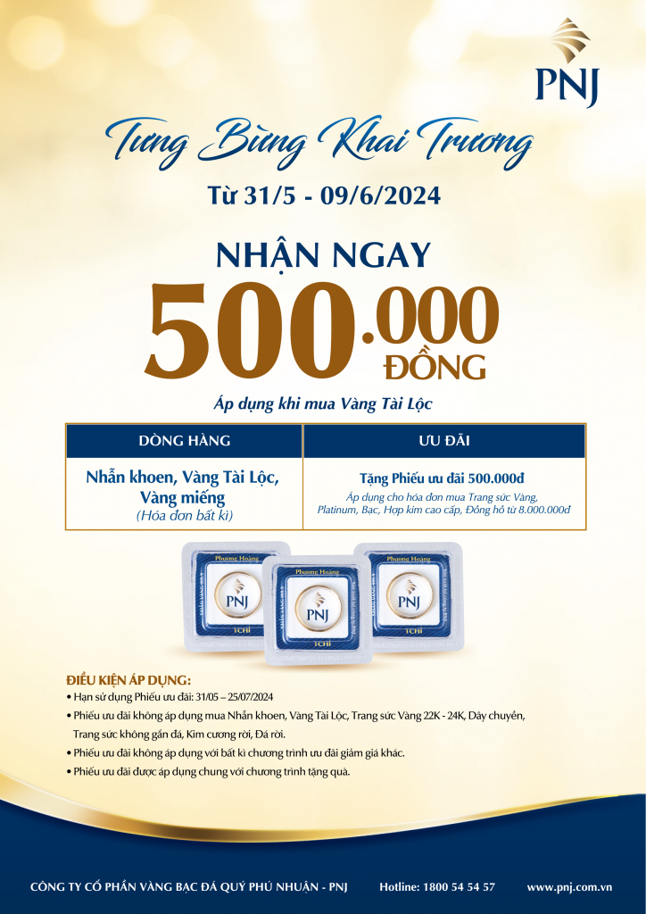 Rộn Ràng Ưu Đãi Khai Trương PNJ 05 Mẹ Suốt, P. Đồng Hải, Tp. Đồng Hới, Quảng Bình 4 Hinh anh 4