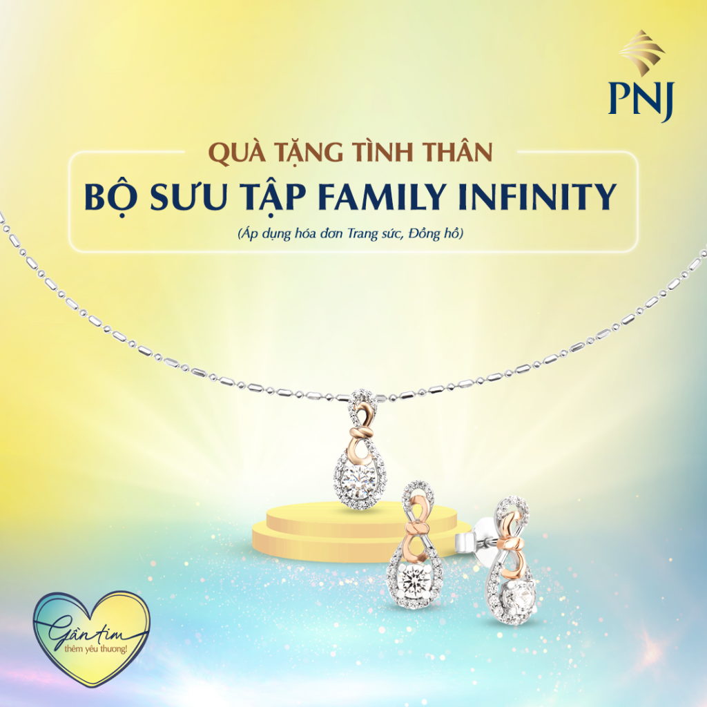 PNJ Mừng Ngày Gia Đình Với Ưu Đãi Ngập Tràn: “Gần Tim, Thêm Yêu Thương!” 2 2 1