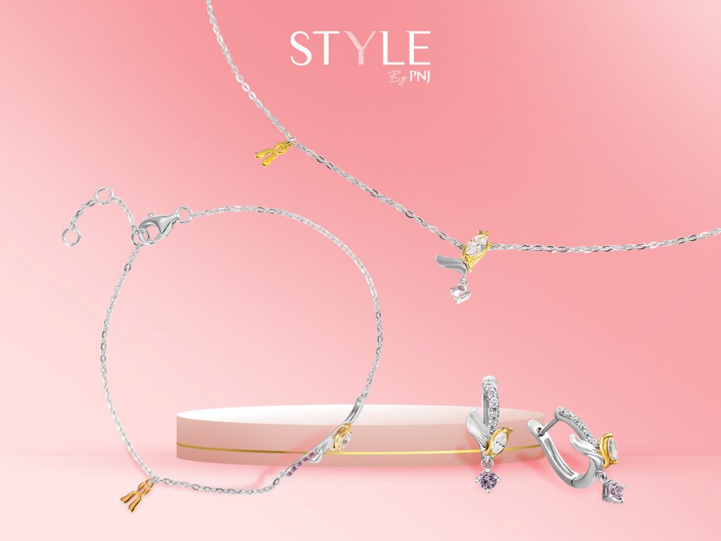 Gợi ý 5 bộ trang sức STYLE by PNJ hợp vibe đón hè 2024 4 goi y 5 bo trang suc style by pnj hop vibe don he 2024 03