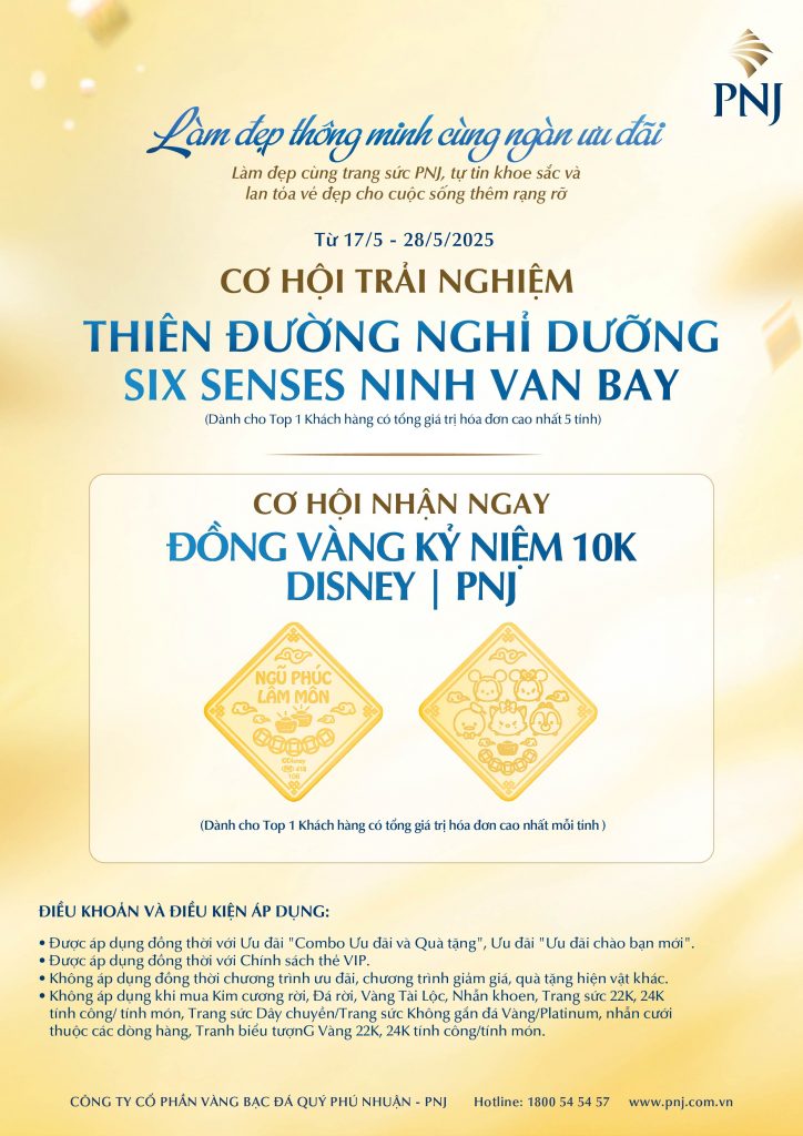 Làm Đẹp Thông Mình Cùng Ngàn Ưu Đãi Tháng 5 Từ PNJ 4 MICA PUSHSALE DNB 16 05 04