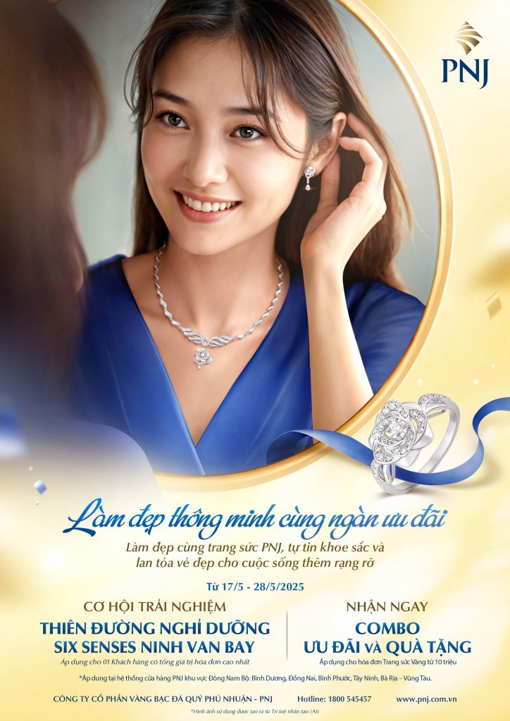 Làm Đẹp Thông Mình Cùng Ngàn Ưu Đãi Tháng 5 Từ PNJ 1 MICA PUSHSALE DNB 16 05 05