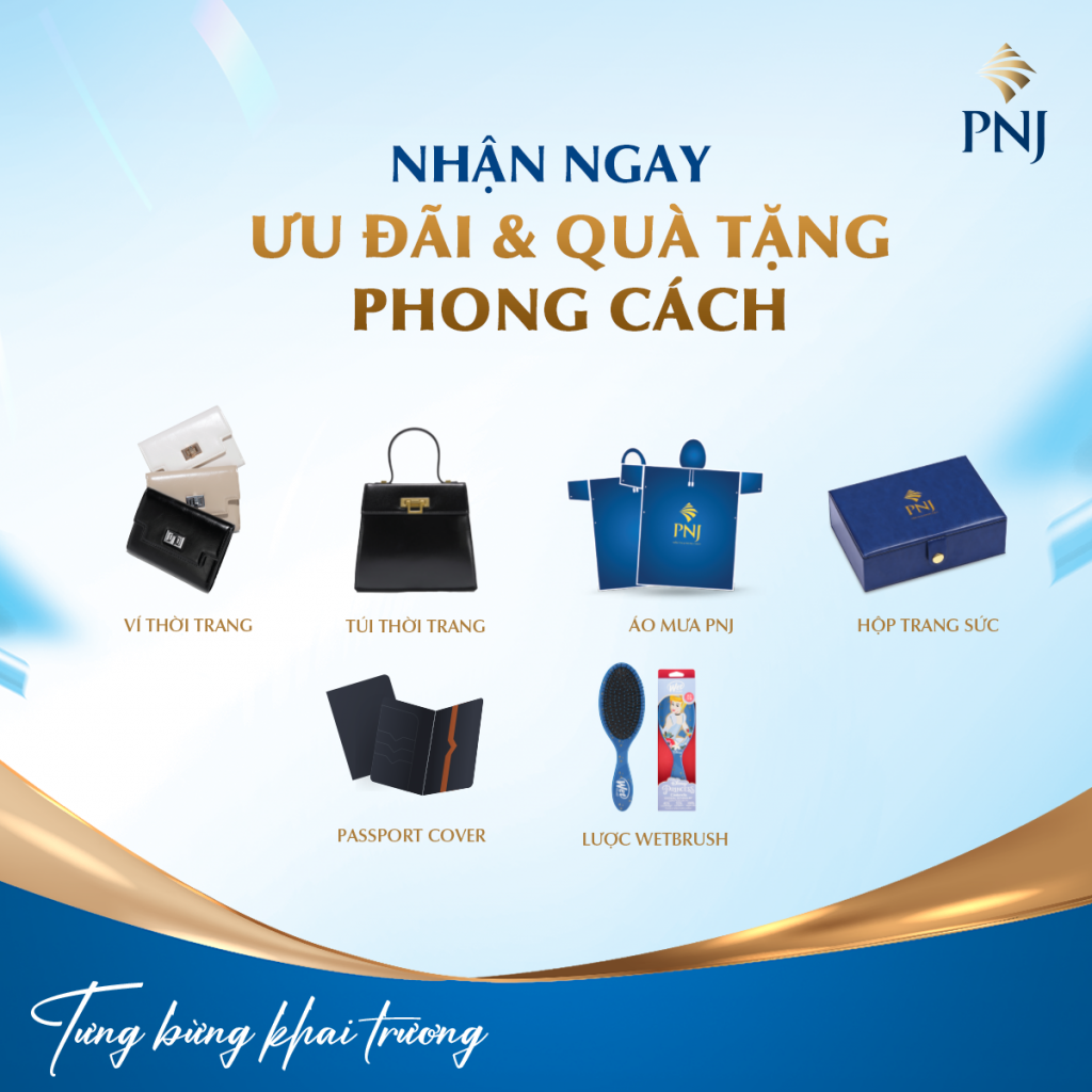 TỪNG BỪNG NGÀN ƯU ĐÃI - MỪNG KHAI TRƯƠNG PNJ 71-73 TRẦN HƯNG ĐẠO, HỒNG NGỰ, ĐỒNG THÁP 3 3 3