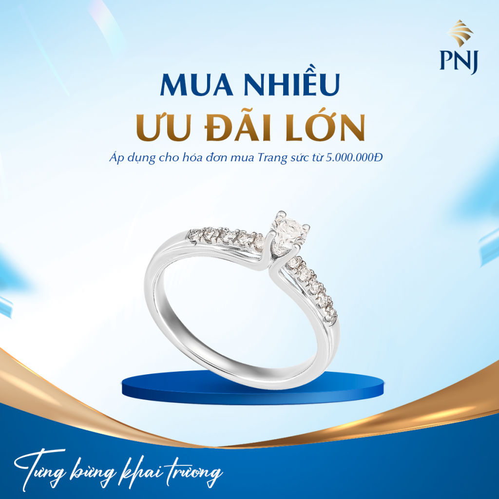 TƯNG BỪNG KHAI TRƯƠNG TRUNG TÂM KIM HOÀN PNJ 68/13 DT743, AN PHÚ 3 5 1