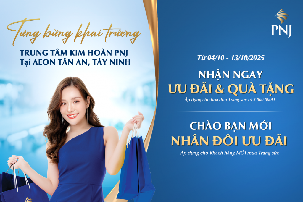 ĐÓN CHÀO TRUNG TÂM KIM HOÀN MỚI TẠI AEON TÂN AN (TÂY NINH), ƯU ĐÃI VÀ QUÀ TẶNG RỘN RÀNG MỞ ĐẦU THÁNG 10 1 KV NGANG 1800X1200