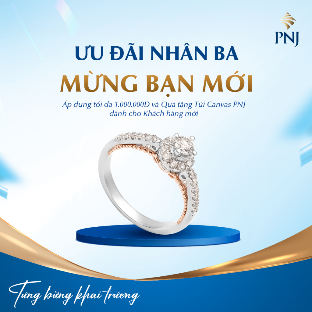 NHẬN NGAY ƯU ĐÃI ĐÓN MỪNG KHAI TRƯƠNG TRUNG TÂM KIM HOÀN PNJ BÌNH HÒA 5 5