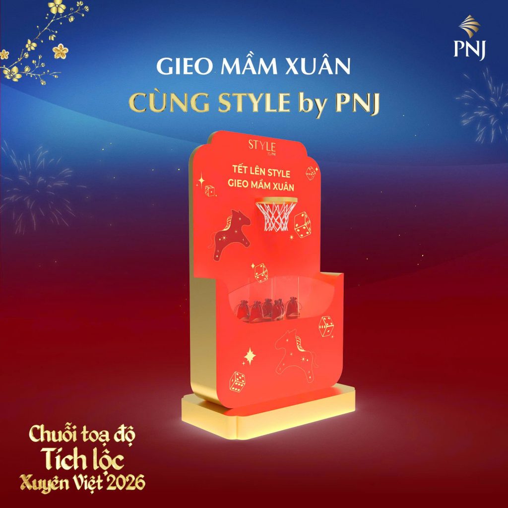 ĐÓN XUÂN RỘN RÀNG, NHẬN NGÀN ƯU ĐÃI CÙNG CHUỖI TỌA ĐỘ TÍCH LỘC XUYÊN VIỆT 2026 CỦA PNJ 3 3