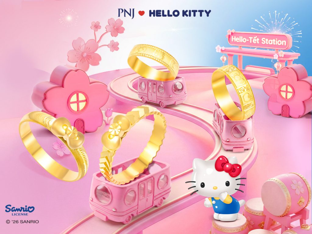 Tết 2026 đón lộc may cùng trang sức Xuân Thần Tài 3 coan meo