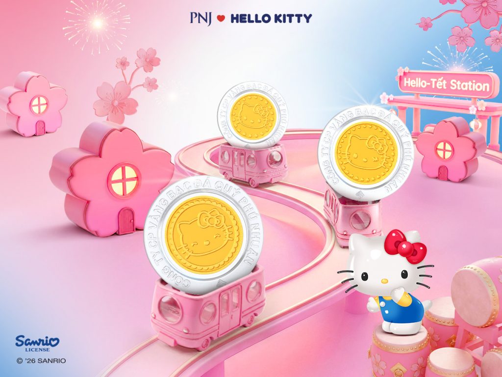 Khai Niên 2026 Rạng Ngời Cùng Đồng Vàng May Mắn từ PNJ ❤️ Hello Kitty 1 h1