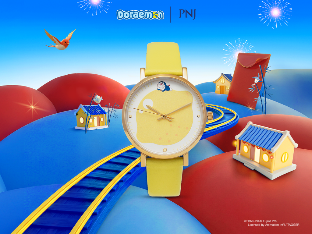 Khám phá 5 thiết kế đồng hồ Doraemon độc quyền tại PNJ Watch 4 wfdoqf00l32.0005