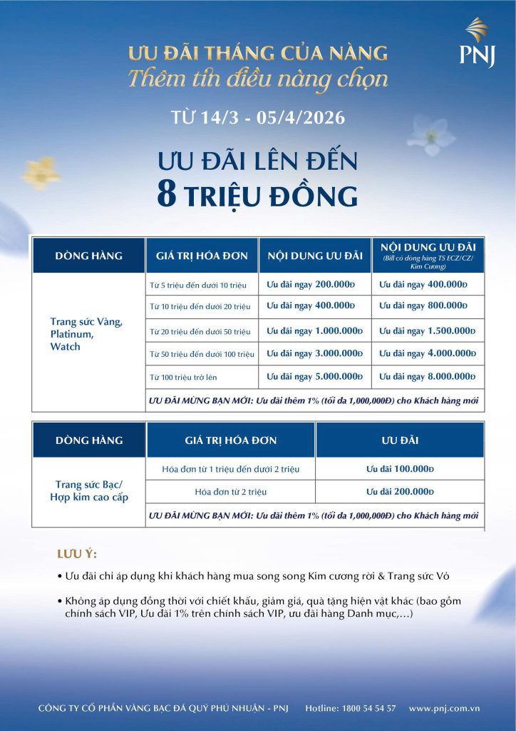 CHÀO MỪNG THÁNG LÀM ĐẸP CÙNG PNJ: THÊM TIN ĐIỀU NÀNG CHỌN 3 z7610319161535 276745732e4b1bdbd899637331034b79