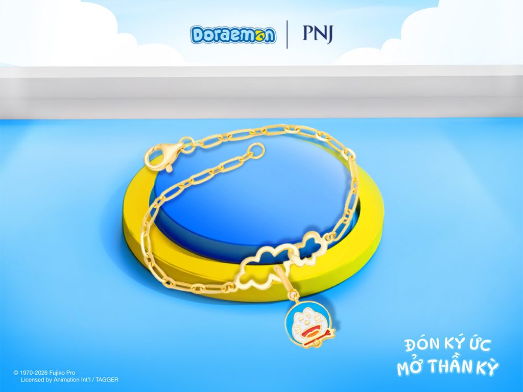 Trang Sức Tuổi Thơ Từ Doraemon | PNJ Khiến Mọi Em Bé Đều Thích Mê 2 trang suc tuoi tho tu doraemon pnj khien moi em be deu thich me 01