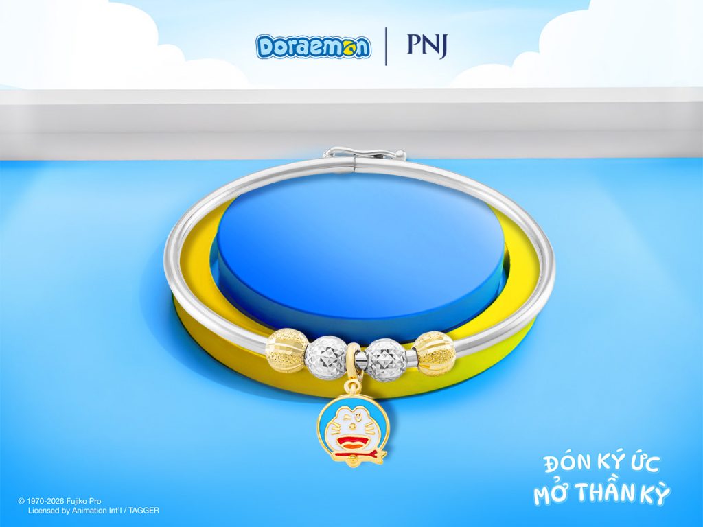 Trang Sức Tuổi Thơ Từ Doraemon | PNJ Khiến Mọi Em Bé Đều Thích Mê 3 trang suc tuoi tho tu doraemon pnj khien moi em be deu thich me 02