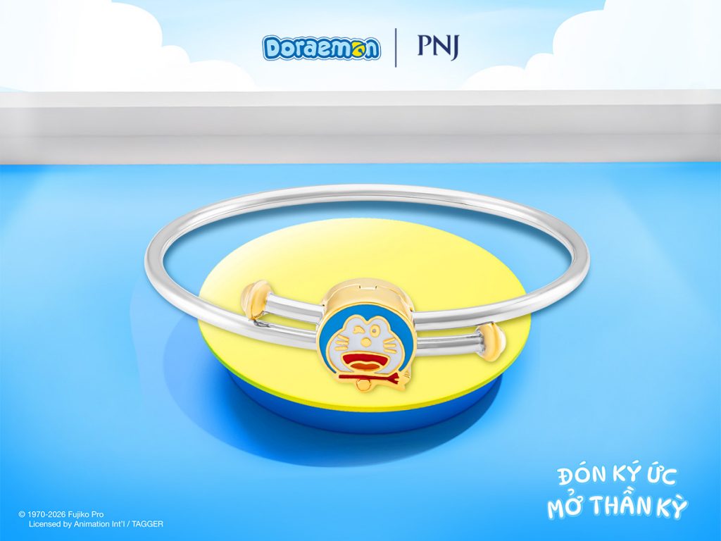 Trang Sức Tuổi Thơ Từ Doraemon | PNJ Khiến Mọi Em Bé Đều Thích Mê 4 trang suc tuoi tho tu doraemon pnj khien moi em be deu thich me 03