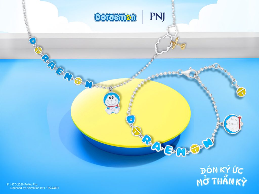 Trang Sức Tuổi Thơ Từ Doraemon | PNJ Khiến Mọi Em Bé Đều Thích Mê 1 trang suc tuoi tho tu doraemon pnj khien moi em be deu thich me